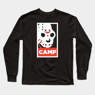 Camp Crystal Lake Jason Voorhees Long Sleeve T-Shirt